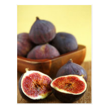 Higos deliciosos postal