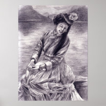 Hija del lago Lugu Poster