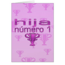 Hija Número 1 Felicitacion