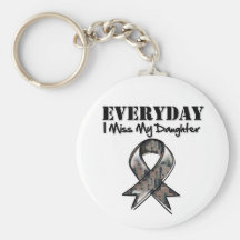 Hija - Srta. diaria My Hero Military de I Llavero Personalizado
