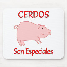 Hijo Especiales de Cerdos Tapete De Ratón