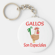Hijo Especiales de Gallos Llaveros Personalizados