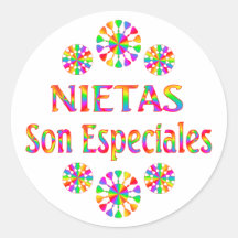 Hijo Especiales de Nietas Etiquetas