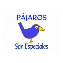Hijo Especiales de Pajaros Postal
