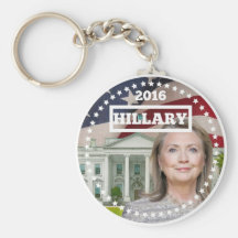 Hillary Clinton 2016 Llavero Personalizado