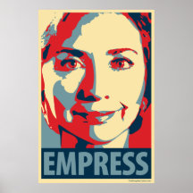 Hillary Clinton - emperatriz: Poster de OHP