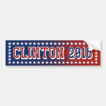 Hillary Clinton para el presidente pegatina para e Etiqueta De Parachoque