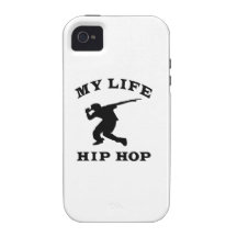 Hip Hop mi vida Vibe iPhone 4 Carcasas