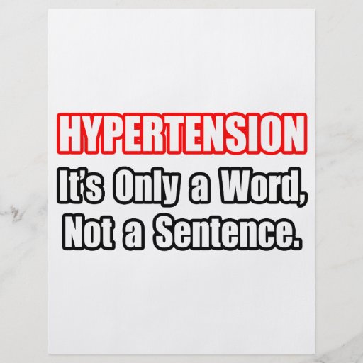 Hipertensión… no una frase tarjetas informativas