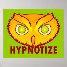 Hipnotice el poster del búho