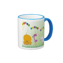 Hipopótamo, taza del cumpleaños de la oveja de Bir