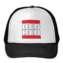 Hippie de la cabeza muerta gorras