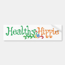 Hippie sano 311 etiqueta de parachoque
