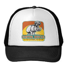Hippopotamus animal del rescate gorro de camionero