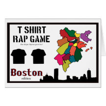 hipShop - juego del rap de la camiseta (recorte) Tarjeton