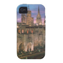 historia --Barcelona--barrio hispano--gotico Angie Case-Mate iPhone 4 Funda