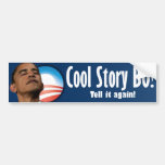 Historia fresca BO - Barack Obama anti Etiqueta De Parachoque