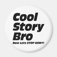 Historia fresca Bro - ahora deja la parada Kony Imán Para Frigorifico