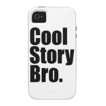 Historia fresca Bro. Case-Mate iPhone 4 Carcasas