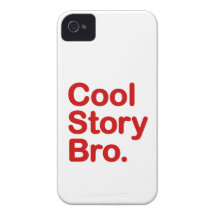 Historia fresca Bro. caso del iPhone 4 iPhone 4 Case-Mate Cárcasas