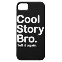 Historia fresca Bro. Caso del iPhone 5 de Barely T iPhone 5 Case-Mate Coberturas