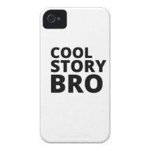 Historia fresca Bro iPhone 4 Case-Mate Fundas