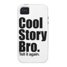 Historia fresca Bro. iPhone 4 Funda