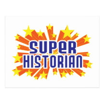Historiador estupendo tarjetas postales