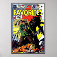 Historietas del vintage - impresiones