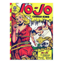Historietas del vintage - postal