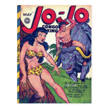Historietas del vintage - tarjeta postal