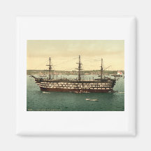 HMS inexpugnable, Plymouth, Devon, Inglaterra Imanes