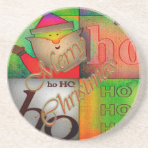Ho Ho Ho es navidad Posavasos Manualidades