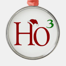 Ho Ho Ho ornamento del navidad Ornamentos De Navidad