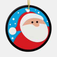 ¡Ho Ho Ho! Papá Noel Ornamento Para Arbol De Navidad