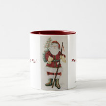 Ho HO HO Santa, Felices Navidad Tazas
