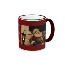 Ho Ho Ho taza del navidad de Santa