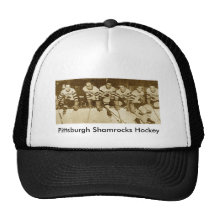 Hockey de antaño de los tréboles de Pittsburgh Gorras