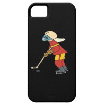Hockey del juego de las mujeres también iPhone 5 Case-Mate funda
