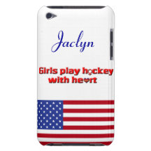 ¡Hockey del juego de los chicas con el corazón! -  iPod Touch Coberturas