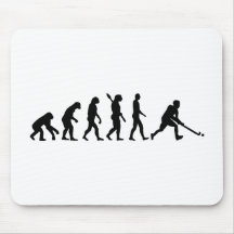 Hockey hierba de la evolución alfombrilla de ratones