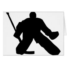Hockey - portero tarjeton