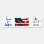 Hockey sobre hielo de 2010 hombres de los E.E.U.U. Etiqueta De Parachoque