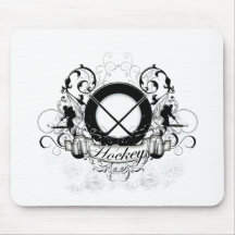 Hockey tribal tapete de raton