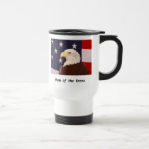 Hogar de Eagle del valiente tazas