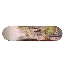 Hogar de los fabricantes de la nube tabla de patinar