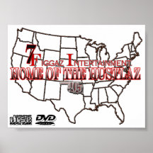 HOGAR DE THA HUSTLAZ POSTER