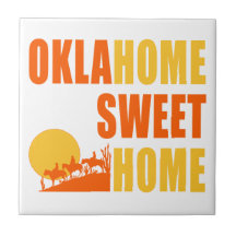 Hogar del dulce de Oklahome Tejas Ceramicas