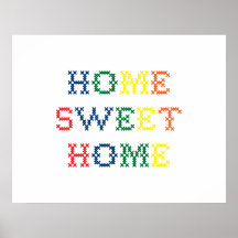 Hogar dulce casero posters