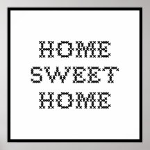 Hogar dulce casero posters